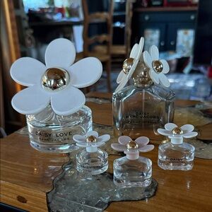 Marc Jacobs Daisy Collection Perfume Bottles